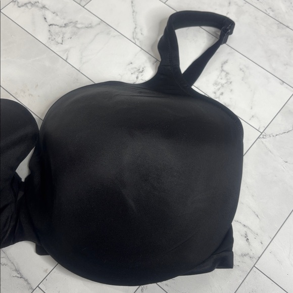 NWOT Cacique Lane Bryant Womans Full Coverage Bra Black Smooth UNDERWIRE 38H - Picture 3 of 9